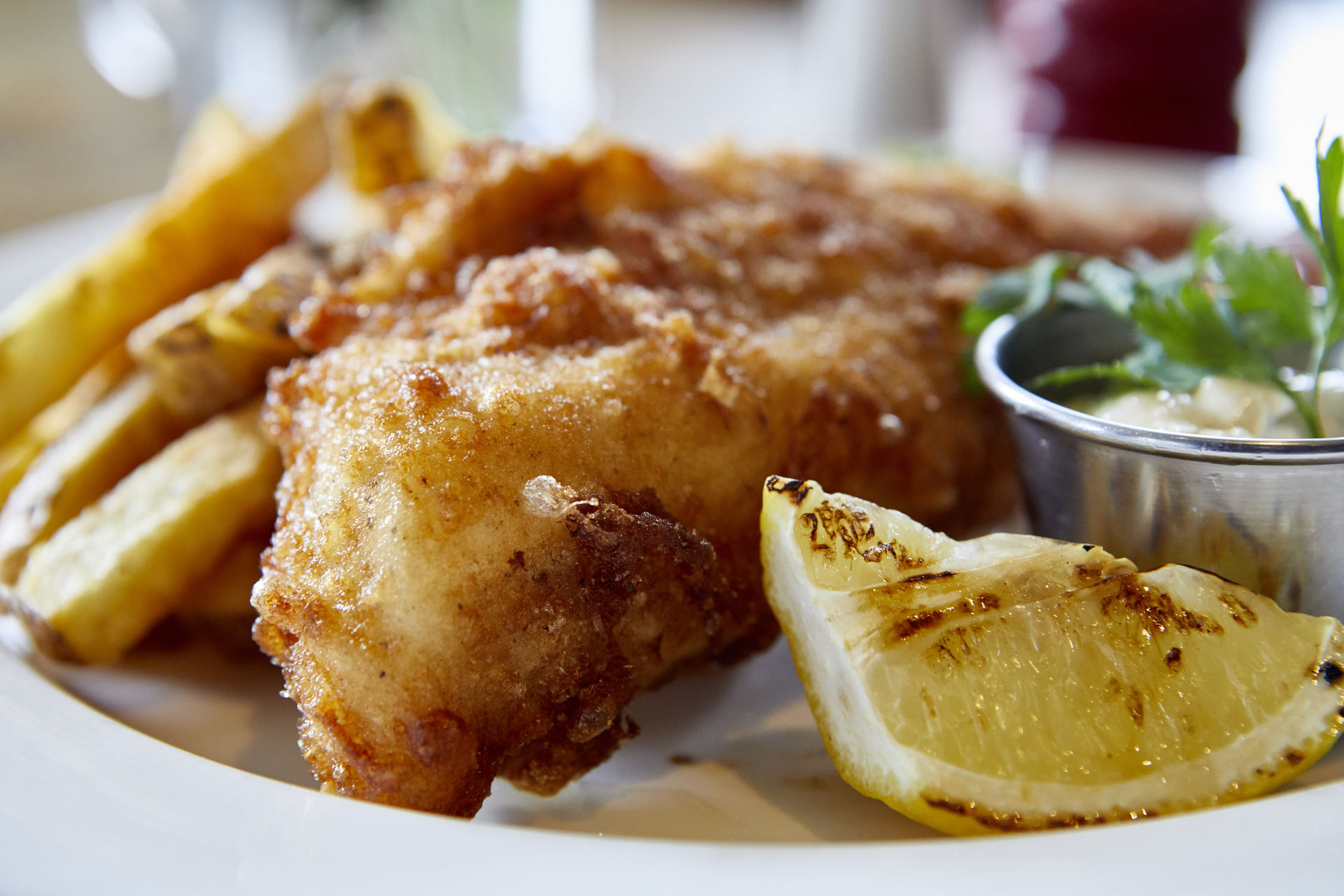 The Old Fish Market Food at The Old Fish Market Pub & Restaurant, in